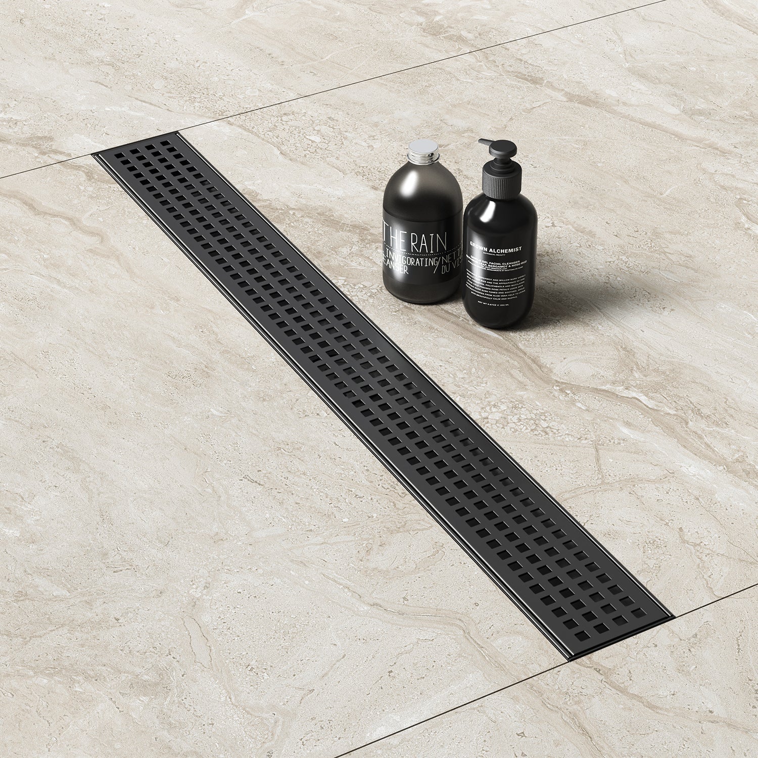 Deals WEBANG 48 Inch Shower Linear Floor Drain