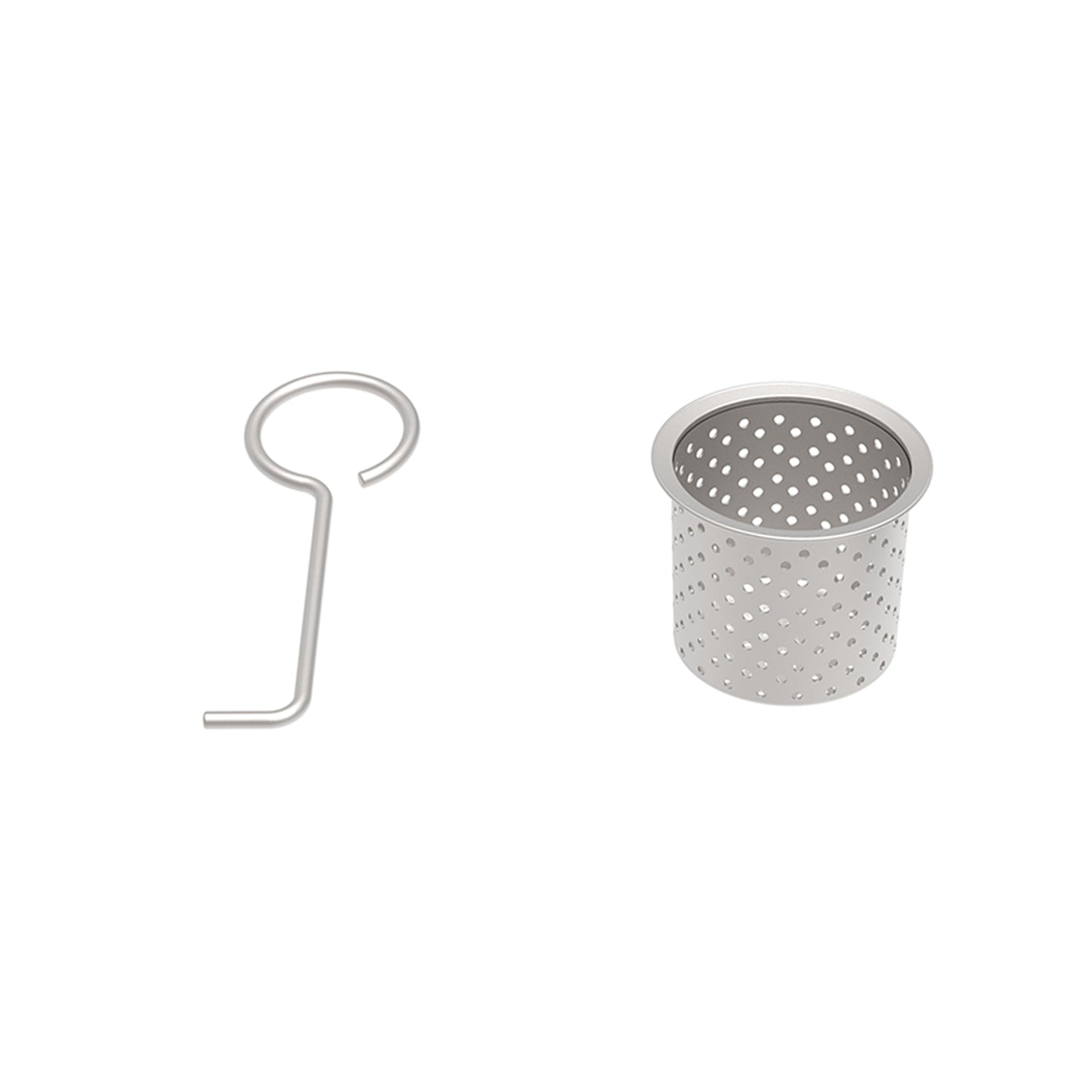 Shower Drain Hair Strainer With A Lifting Hook